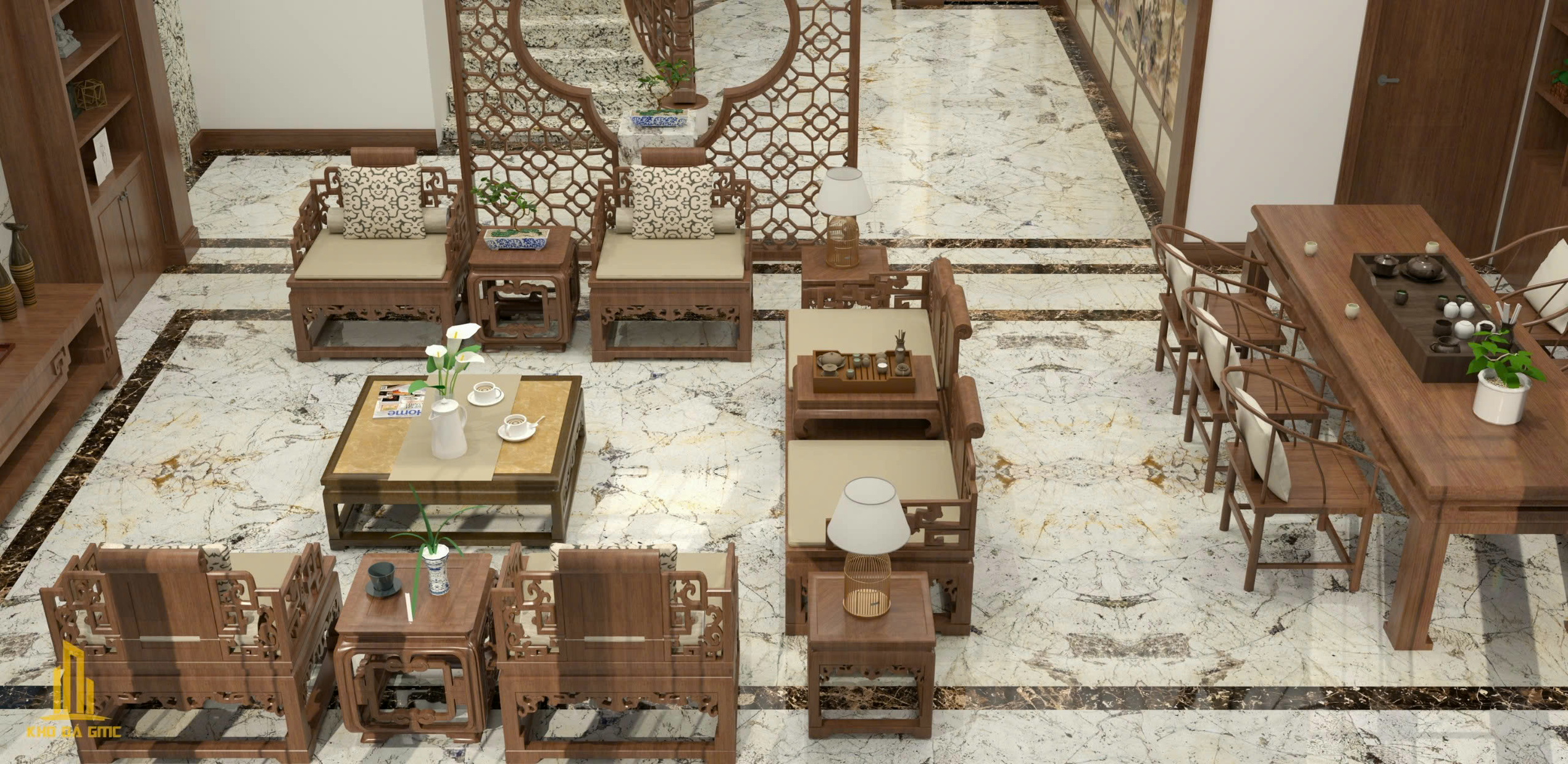 Đá lát sàn Kiani Crown – Đá Granite tự nhiên